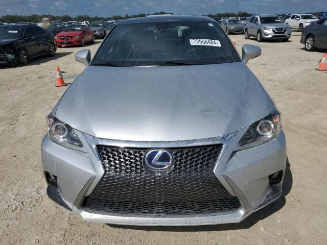 JTHKD5BH2E2179360 - 2014 LEXUS CT 200 SILVER photo 5