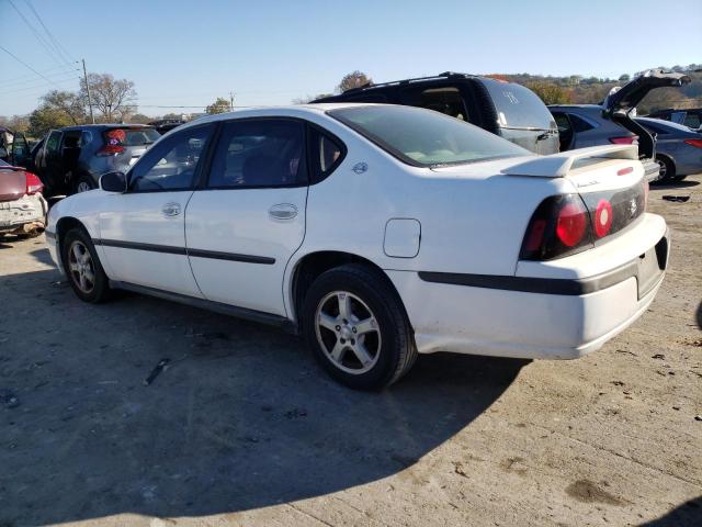 2G1WF52E949361391 - 2004 CHEVROLET IMPALA WHITE photo 2