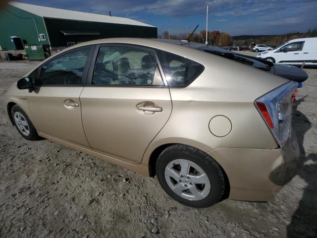 JTDKN3DUXB1377585 - 2011 TOYOTA PRIUS GOLD photo 2