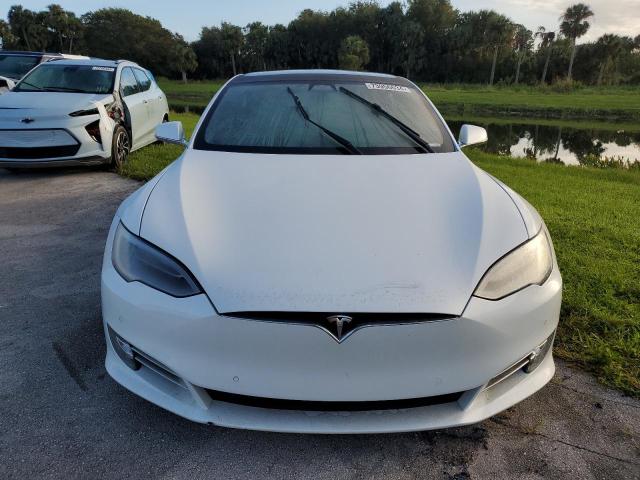 5YJSA1E23MF425368 - 2021 TESLA MODEL S WHITE photo 5