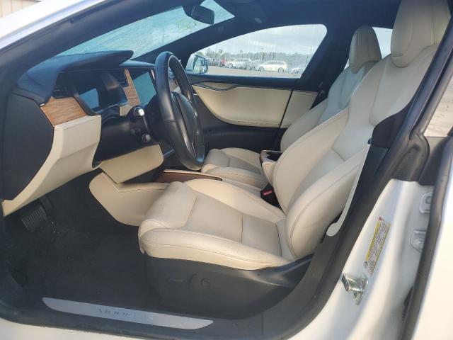 5YJSA1E23MF425368 - 2021 TESLA MODEL S WHITE photo 7