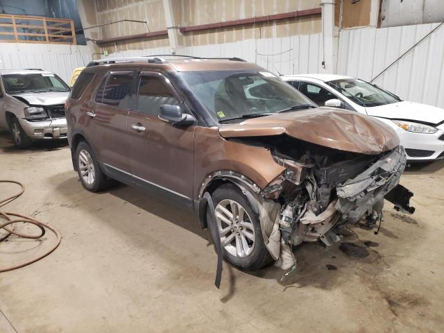 1FMHK8D8XCGA78675 - 2012 FORD EXPLORER XLT BROWN photo 4