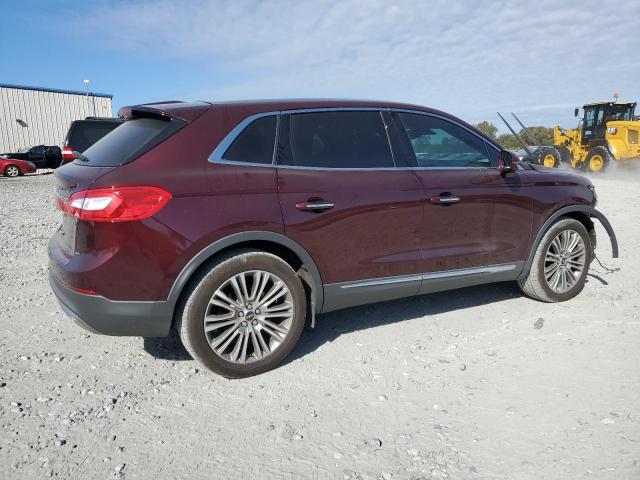 2LMPJ8LR1JBL21727 - 2018 LINCOLN MKX RESERVE BURGUNDY photo 3