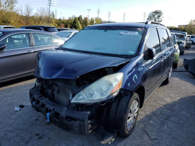 5TDZA23C46S533352 - 2006 TOYOTA SIENNA CE BLUE photo 1