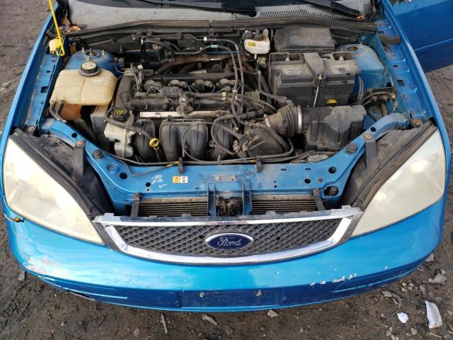 1FAFP34N47W310694 - 2007 FORD FOCUS ZX4 TURQUOISE photo 11