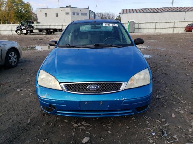 1FAFP34N47W310694 - 2007 FORD FOCUS ZX4 TURQUOISE photo 5