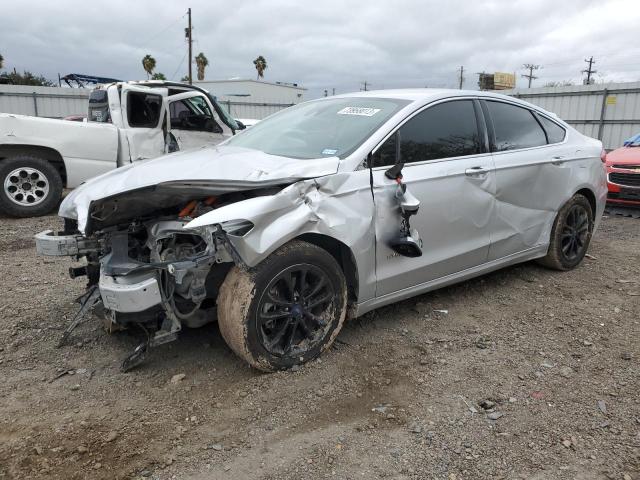 3FA6P0MU1KR257521 - 2019 FORD FUSION SEL SILVER photo 1