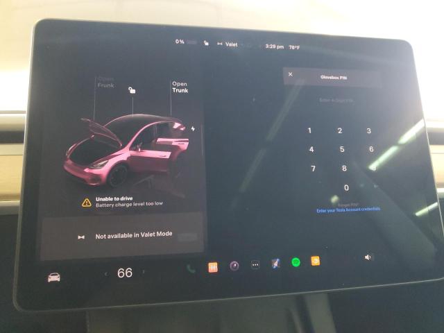 7SAYGDEF4RF170639 - 2024 TESLA MODEL Y ნაცრისფერი ფოტო 9