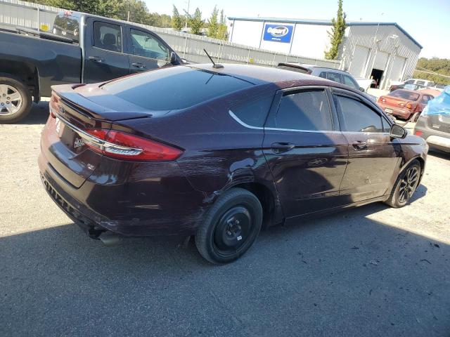 3FA6P0H7XHR348140 - 2017 FORD FUSION SE BURGUNDY photo 3