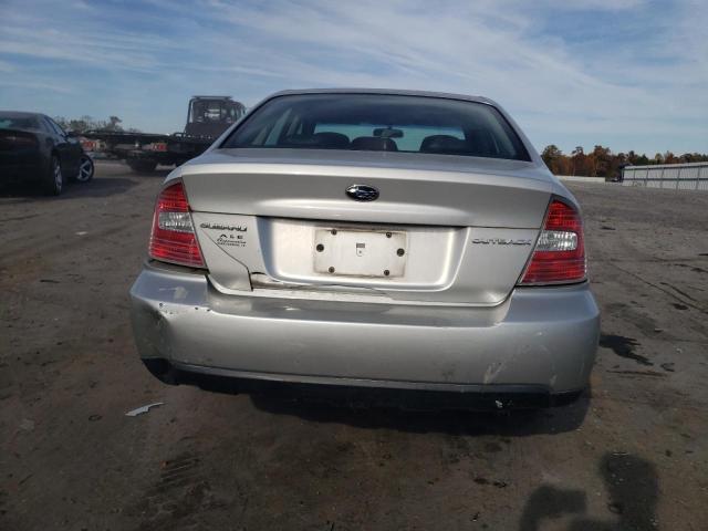 4S4BL62C267209469 - 2006 SUBARU LEGACY OUTBACK 2.5I LIMITED SILVER photo 6