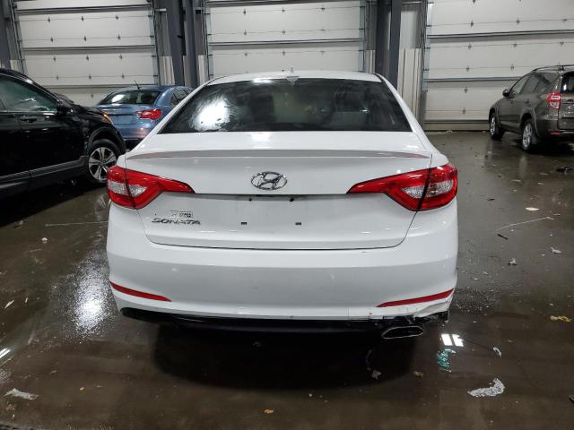 5NPE24AF6HH447828 - 2017 HYUNDAI SONATA SE WHITE photo 6