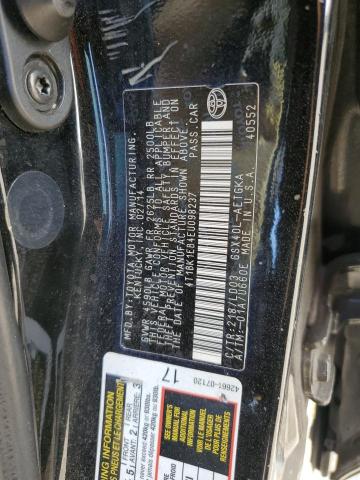 4T1BK1EB4EU098237 - 2014 TOYOTA AVALON BASE 黑色 照片 12