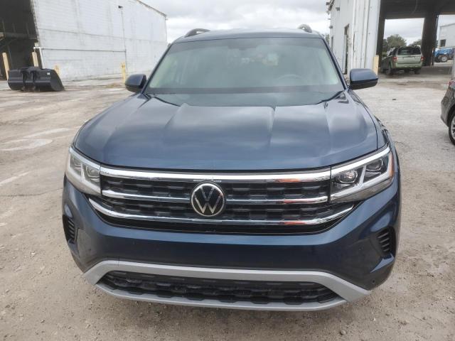 1V2WR2CA7NC512486 - 2022 VOLKSWAGEN ATLAS SE BLUE photo 5