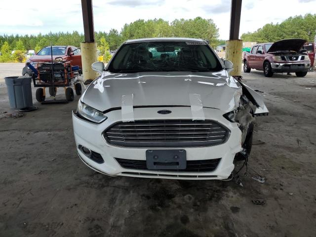 3FA6P0K94FR184584 - 2015 FORD FUSION TITANIUM WHITE photo 5