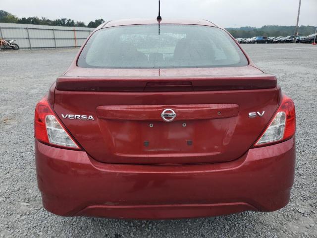 3N1CN7AP6HL801598 - 2017 NISSAN VERSA S RED photo 6