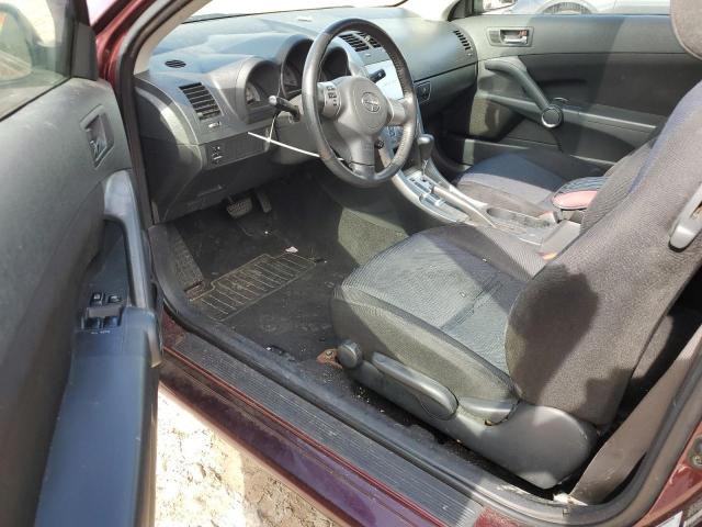 JTKDE177660138297 - 2006 TOYOTA SCION TC 栗色 照片 8