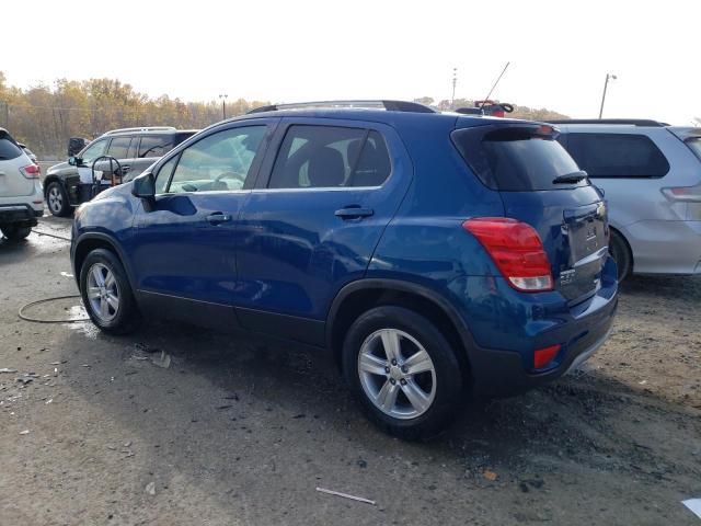 3GNCJLSB6KL187509 - 2019 CHEVROLET TRAX 1LT BLUE photo 2