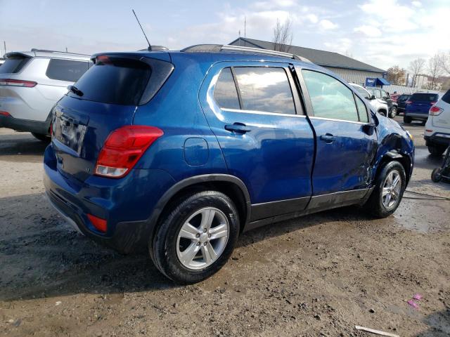 3GNCJLSB6KL187509 - 2019 CHEVROLET TRAX 1LT BLUE photo 3