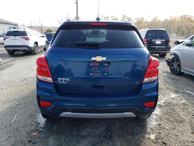 3GNCJLSB6KL187509 - 2019 CHEVROLET TRAX 1LT BLUE photo 6