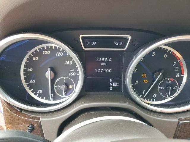 4JGDA5HB3CA065811 - 2012 MERCEDES-BENZ ML 350 4MATIC WHITE photo 9