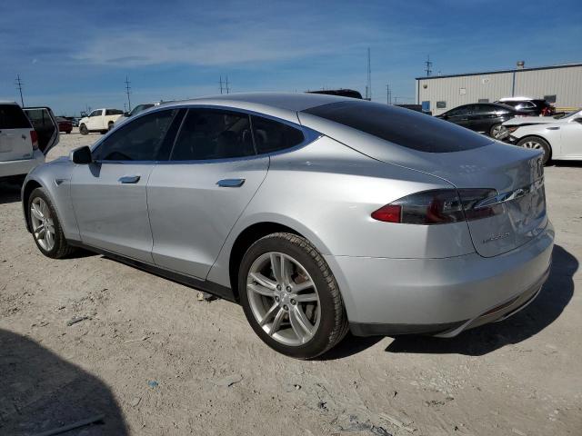 5YJSA1DN2DFP10848 - 2013 TESLA MODEL S SILVER photo 2