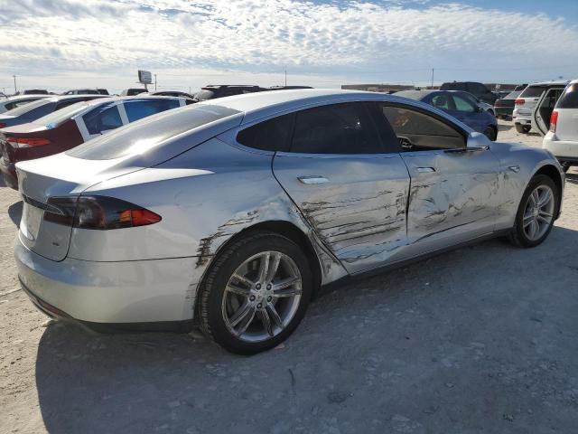 5YJSA1DN2DFP10848 - 2013 TESLA MODEL S SILVER photo 3