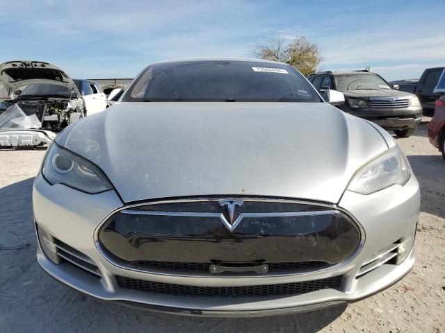 5YJSA1DN2DFP10848 - 2013 TESLA MODEL S SILVER photo 5