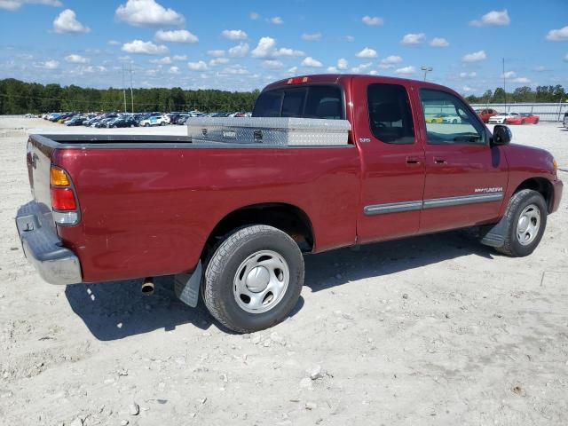 5TBRN34153S421185 - 2003 TOYOTA TUNDRA ACCESS CAB SR5 BURGUNDY photo 3
