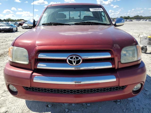 5TBRN34153S421185 - 2003 TOYOTA TUNDRA ACCESS CAB SR5 BURGUNDY photo 5