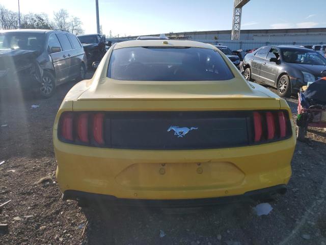 1FA6P8TH1J5137769 - 2018 FORD MUSTANG YELLOW photo 6