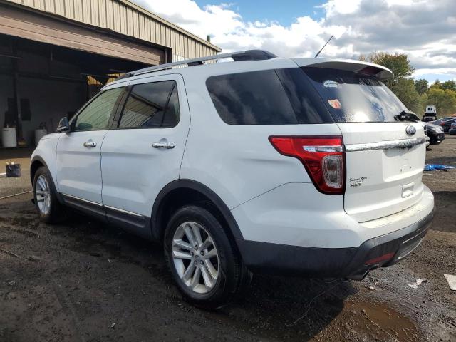 1FM5K8D84EGB54817 - 2014 FORD EXPLORER XLT WHITE photo 2