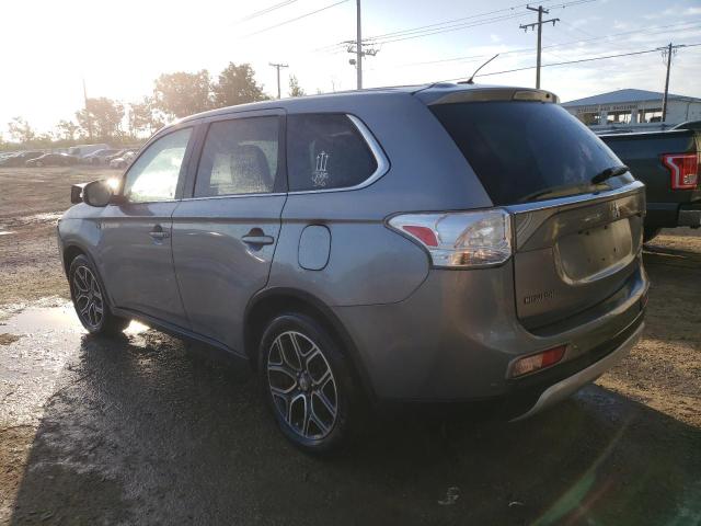 JA4JZ4AX2FZ014171 - 2015 MITSUBISHI OUTLANDER GT GRAY photo 2