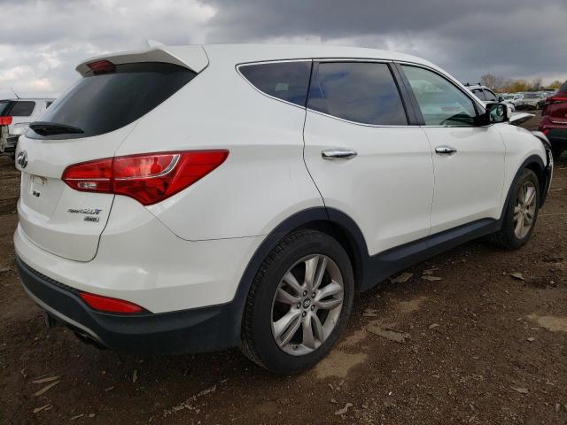 5XYZWDLA9DG005909 - 2013 HYUNDAI SANTA FE S WHITE photo 3