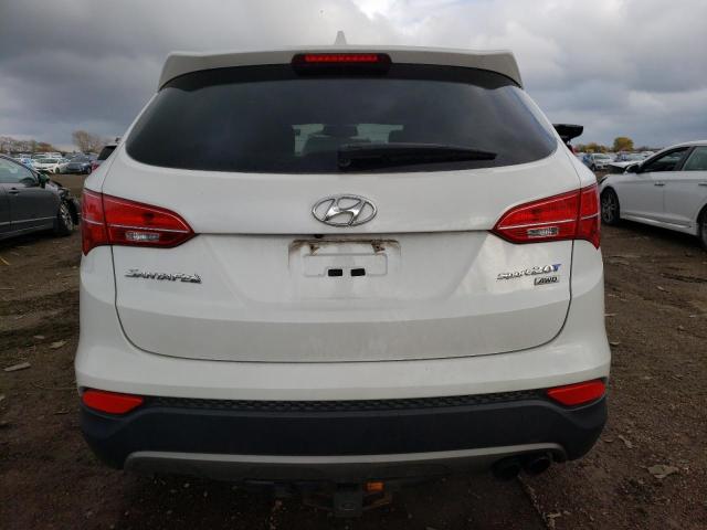 5XYZWDLA9DG005909 - 2013 HYUNDAI SANTA FE S WHITE photo 6