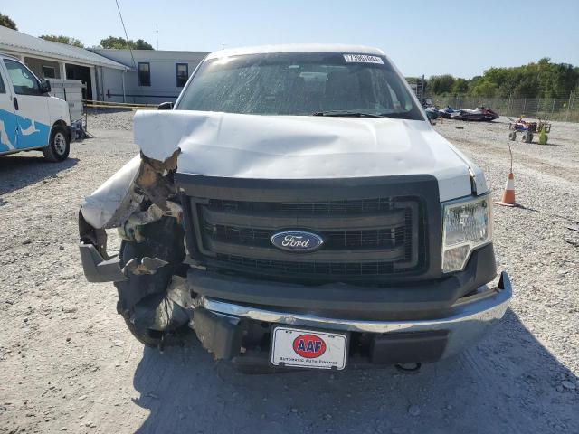 1FTFX1EF5EKD55427 - 2014 FORD F150 SUPER CAB WHITE photo 5