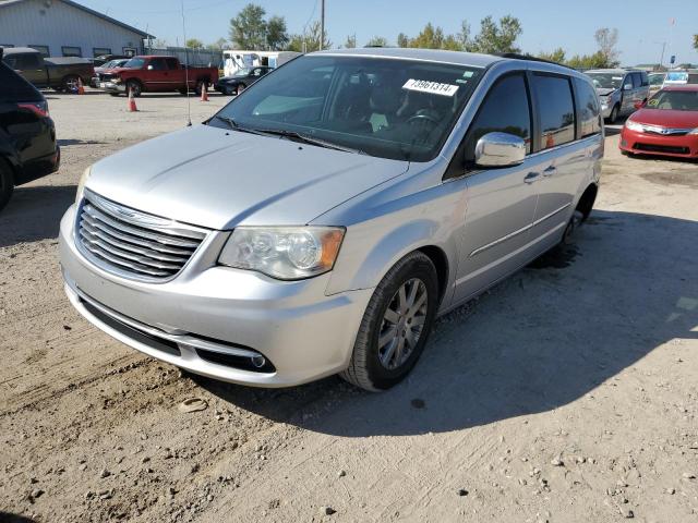 2A4RR8DG1BR614111 - 2011 CHRYSLER TOWN & COU TOURING L SILVER photo 1