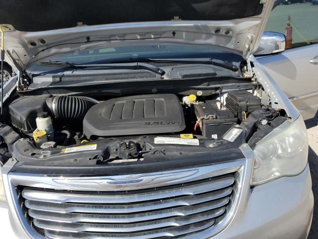 2A4RR8DG1BR614111 - 2011 CHRYSLER TOWN & COU TOURING L SILVER photo 12