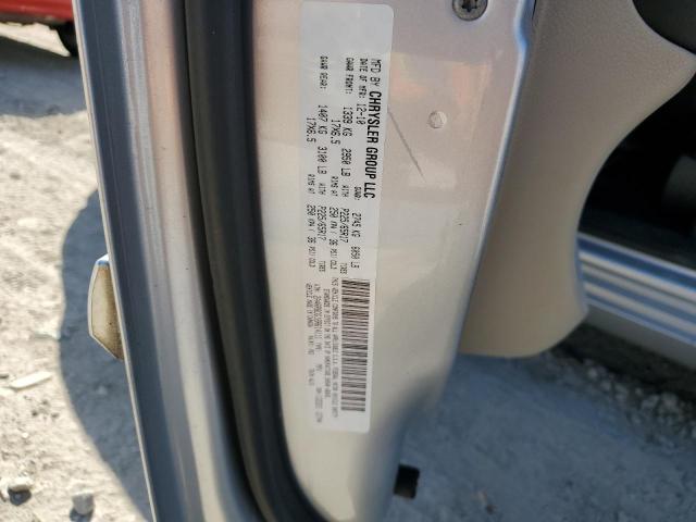 2A4RR8DG1BR614111 - 2011 CHRYSLER TOWN & COU TOURING L SILVER photo 13