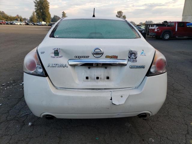 1N4CL2AP5AC125142 - 2010 NISSAN ALTIMA HYBRID WHITE photo 6