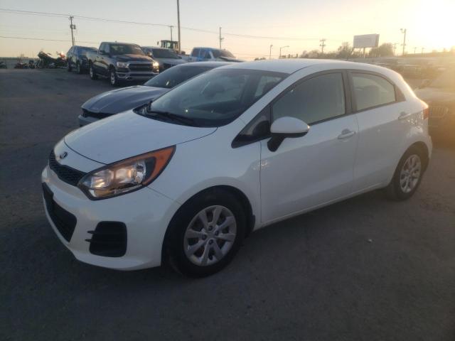 KNADM5A37G6647172 - 2016 KIA RIO LX WHITE photo 1