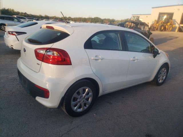 KNADM5A37G6647172 - 2016 KIA RIO LX WHITE photo 3