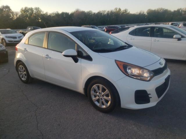 KNADM5A37G6647172 - 2016 KIA RIO LX WHITE photo 4