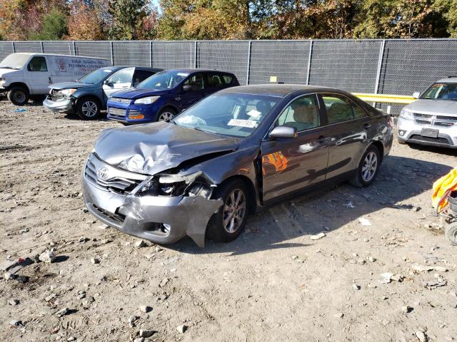 4T1BF3EK3BU739812 - 2011 TOYOTA CAMRY BASE CHARCOAL photo 1