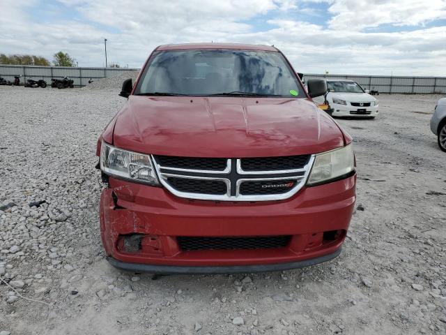 3C4PDCAB5ET246587 - 2014 DODGE JOURNEY SE RED photo 5