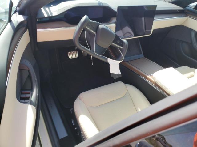 5YJSA1E57MF453359 - 2021 TESLA MODEL S WHITE photo 8