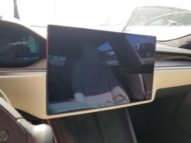 5YJSA1E57MF453359 - 2021 TESLA MODEL S WHITE photo 9