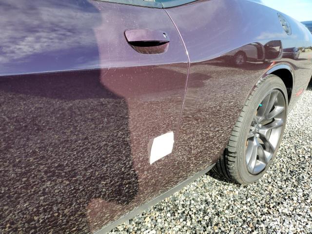 2C3CDZFJ5NH245941 - 2022 DODGE CHALLENGER R/T SCAT PACK PURPLE photo 12