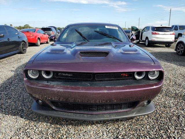 2C3CDZFJ5NH245941 - 2022 DODGE CHALLENGER R/T SCAT PACK PURPLE photo 5