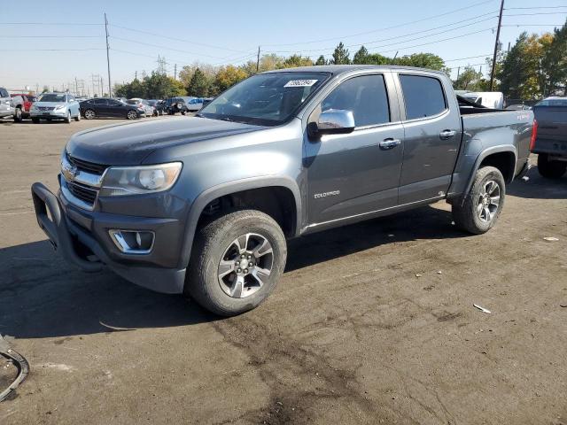 1GCGTBE31F1187210 - 2015 CHEVROLET COLORADO LT GRAY photo 1