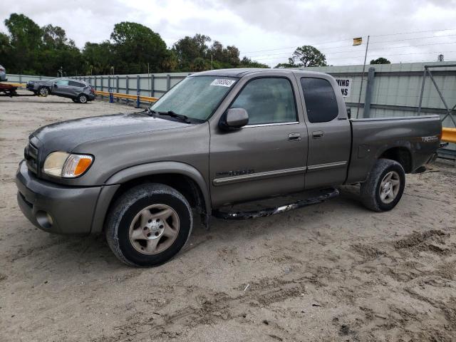 5TBRT38183S354551 - 2003 TOYOTA TUNDRA ACCESS CAB LIMITED GRAY photo 1